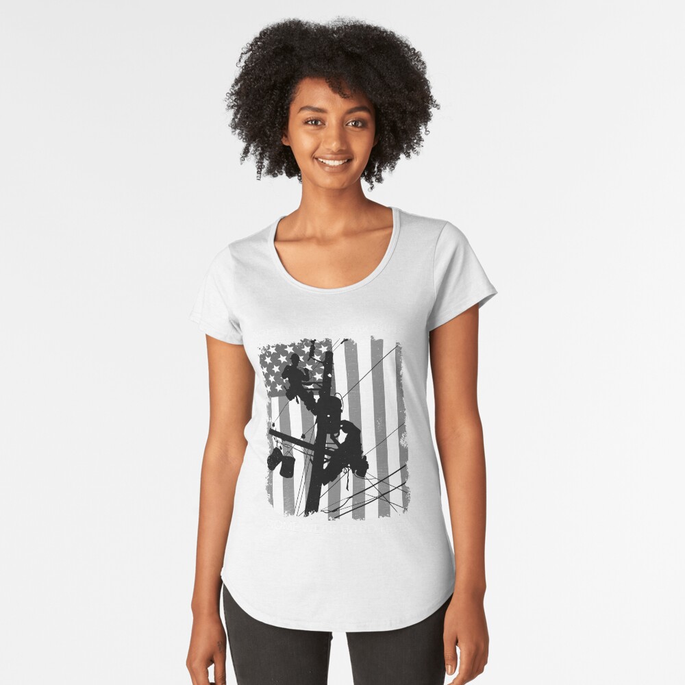 Item preview, Premium Scoop T-Shirt designed and sold by LineXpressions.