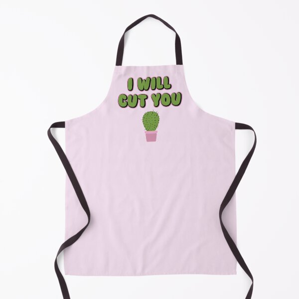 Item preview, I Will Cut You Funny Cactus Plant Lover Pun  designed and sold by GRAPHICxBOMB.