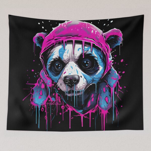 Item preview, Sad Panda, cartoon 4, Splash designed and sold by ArtWearSplash.
