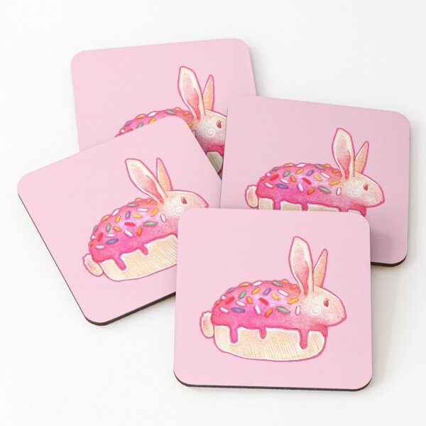 Item preview, Sprinkle Donut Bun Bun designed and sold by SamNagelArt.