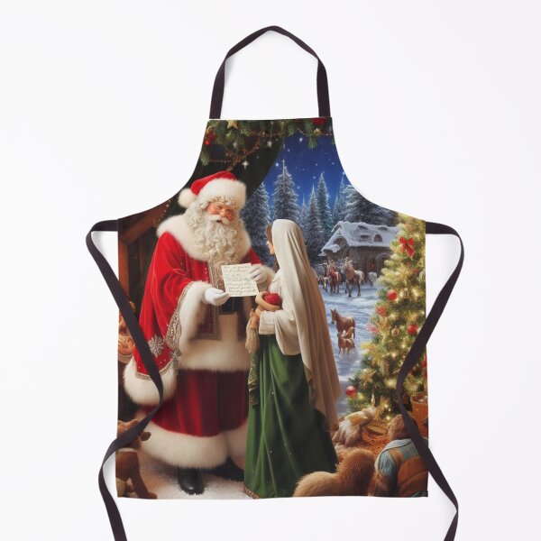 Item preview, Santa Claus in the manger designed and sold by KalinsAtelier.
