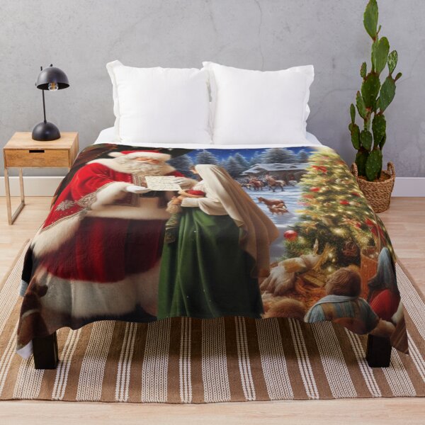 Item preview, Santa Claus in the manger designed and sold by KalinsAtelier.