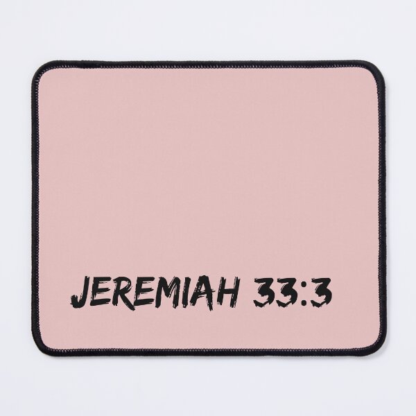 Item preview, Jeremiah 33:3 designed and sold by Holynight.