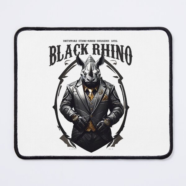 Item preview, Endangered Animals, Black Rhino:Hector designed and sold by KnoClothingCo.
