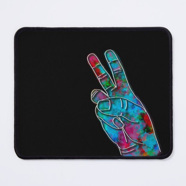 Item preview, Spraypainted Peace Fingers designed and sold by Carolyn Pitts.