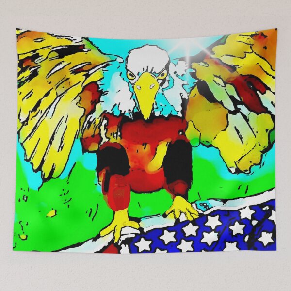 Item preview, Bald Eagle the Emblem of USA designed and sold by gleefulme.