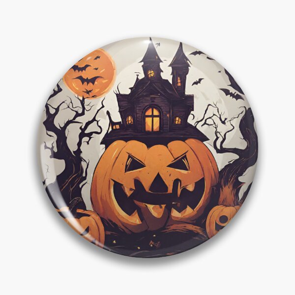Item preview, The Haunted Halloween Town designed and sold by TheMugStroies.