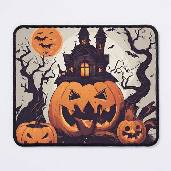 Item preview, The Haunted Halloween Town designed and sold by TheMugStroies.