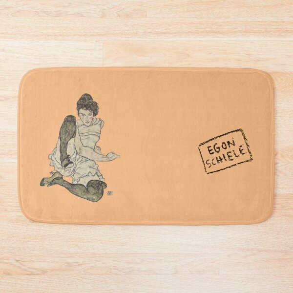 Item preview, Female model seated, by Egon Schiele (1920) designed and sold by MINDTHECHERRY.