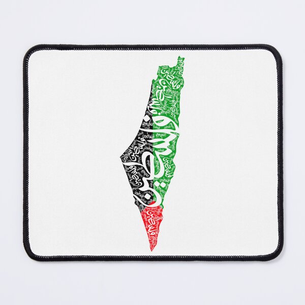 Item preview, Free Palestine map and flag فلسطين designed and sold by ArabicFeather.