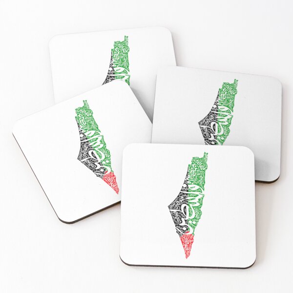 Item preview, Mapa y bandera de Palestina libre فلسطين designed and sold by ArabicFeather.