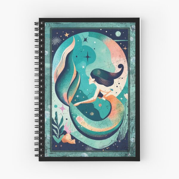 Item preview, Mermaid in the Water Vintage designed and sold by SophiaKoorArt.