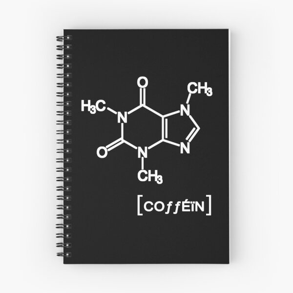 Item preview, Caffeine coffee chemical formula designed and sold by theshirtinator.