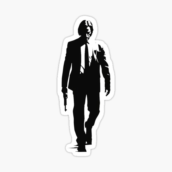 Item preview, John Wick designed and sold by MULTIFANDOM ART.