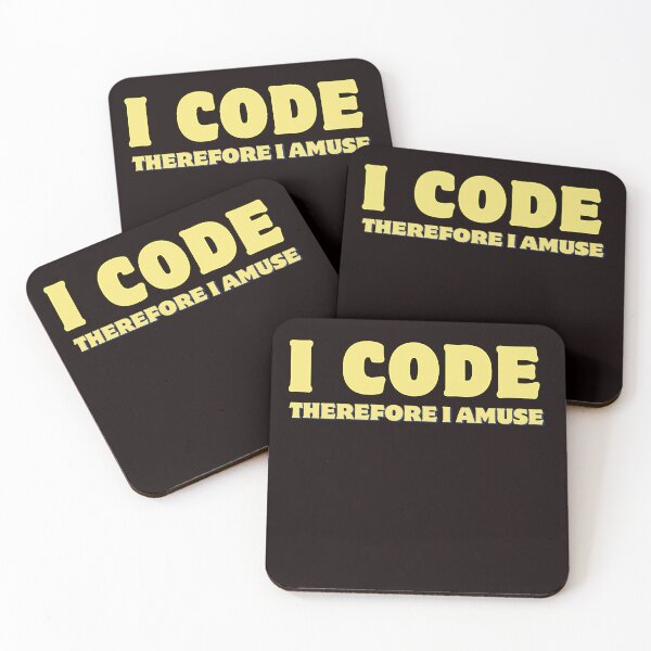 Item preview, I code therefore I amuse  designed and sold by rawaart1.