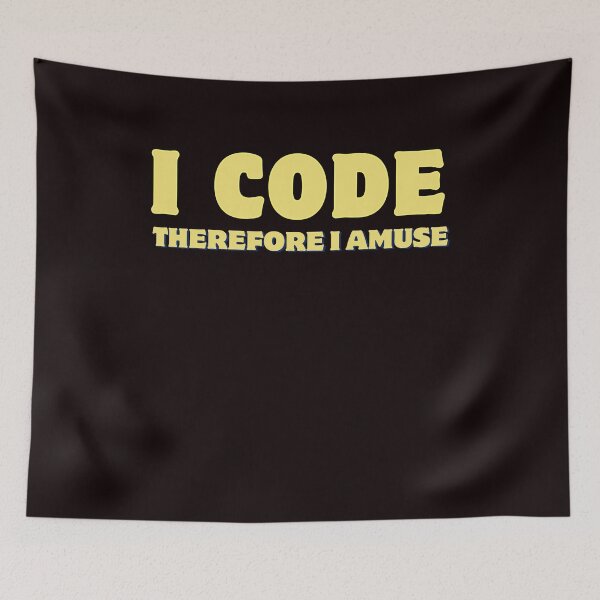 Item preview, I code therefore I amuse  designed and sold by rawaart1.