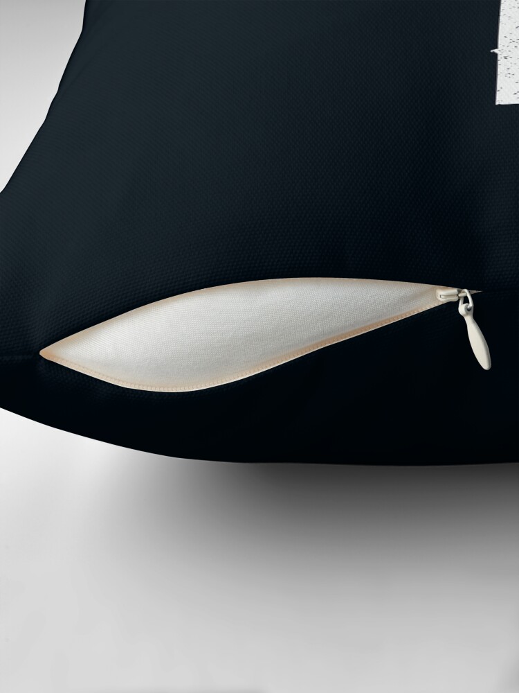 Thumbnail 2 of 4, Pillow, Cool Vintage Lineman Silhouette on Utility Poles designed and sold by LineXpressions.