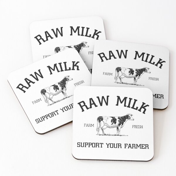 Item preview, Raw Milk - Farm Fresh - Support Your Farmer designed and sold by FutrPrmtiv.