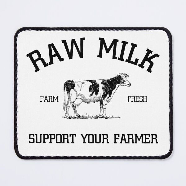 Item preview, Raw Milk - Farm Fresh - Support Your Farmer designed and sold by FutrPrmtiv.