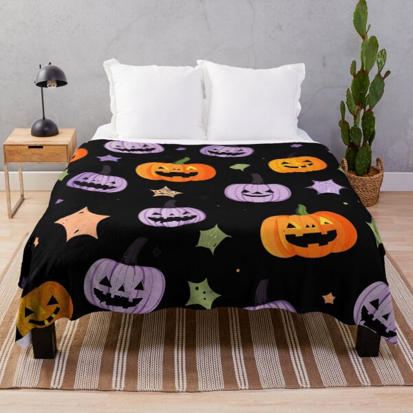 Item preview, Halloween Pattern Pumpkins designed and sold by Trendjoy.