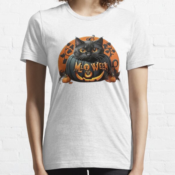 Item preview, Black cat Meow-lloween designed and sold by denver1825.