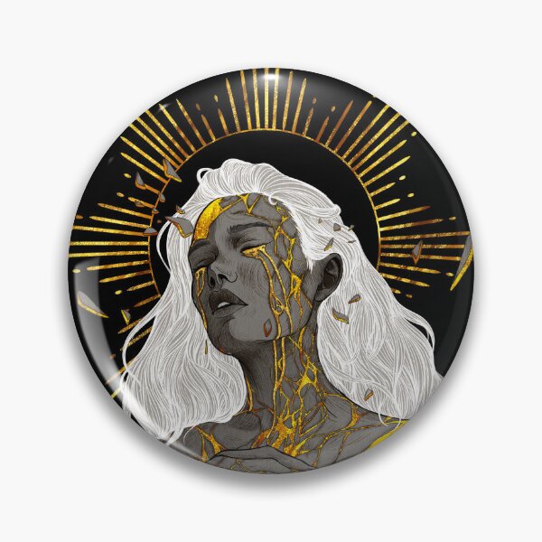 Item preview, Golden shards designed and sold by Maux-invisibles.