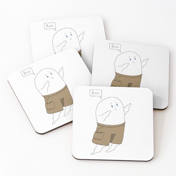 Item preview, Little khaki ghost pal designed and sold by greenbagtown.