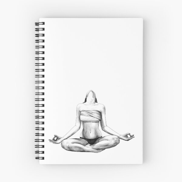 Item preview, Girl Yoga Meditation Zen designed and sold by dk-design85.