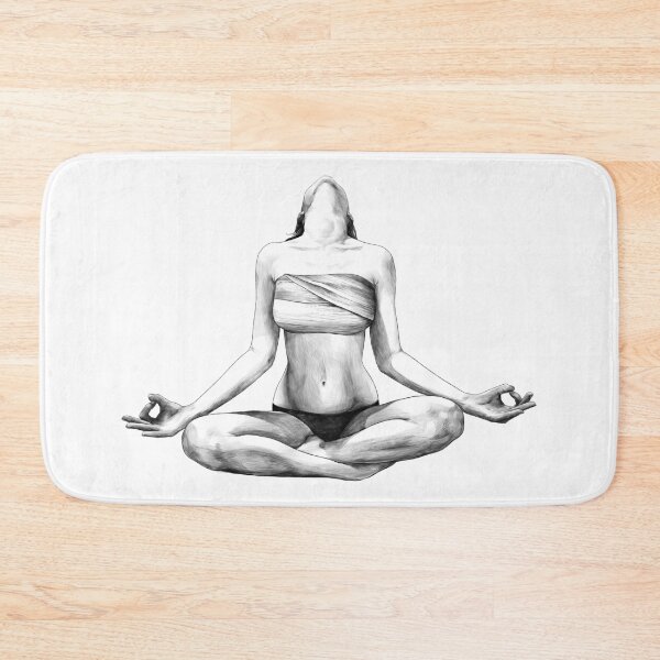 Item preview, Girl Yoga Meditation Zen designed and sold by dk-design85.