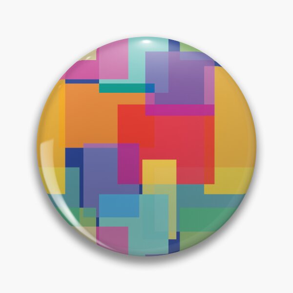 Item preview, Bright Geometric Abstract Pattern designed and sold by Stephanie McRae.