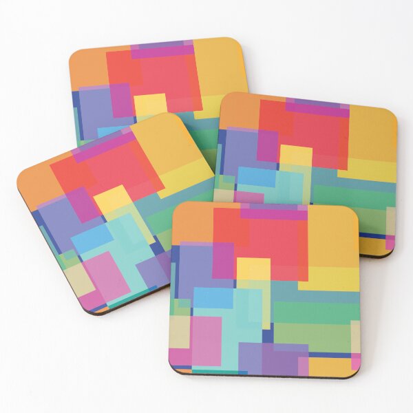Item preview, Bright Geometric Abstract Pattern designed and sold by Stephanie McRae.