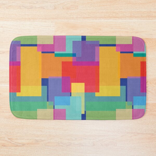 Item preview, Bright Geometric Abstract Pattern designed and sold by Stephanie McRae.