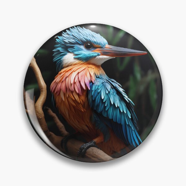 Item preview, The Kiwi Kingfisher (Or Maori Skystreak) designed and sold by Brendon987.