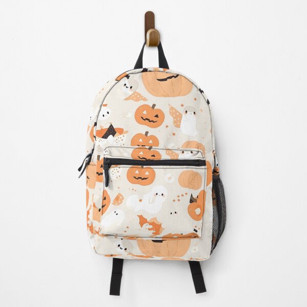 Item preview, Halloween Pattern Pumpkins, Bats and Ghosts designed and sold by Trendjoy.