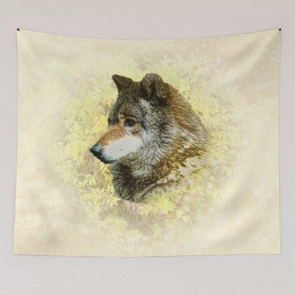 Item preview, Wolf portrait designed and sold by Guardi71.