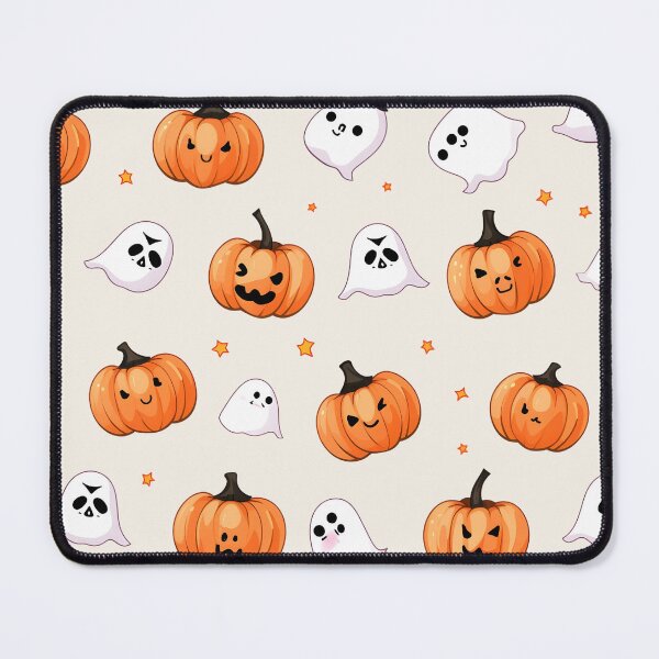 Item preview, Halloween Pattern Pumpkins and Ghosts designed and sold by Trendjoy.