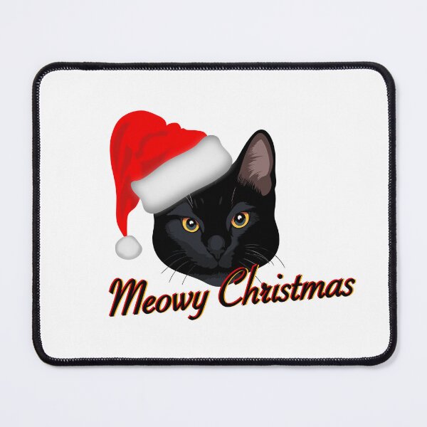 Item preview, Meowy Christmas Santa Cat designed and sold by Catspeople.