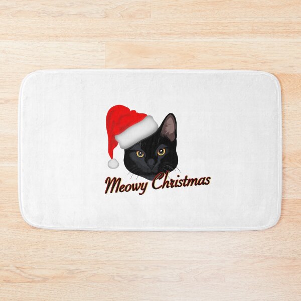 Item preview, Meowy Christmas Santa Cat designed and sold by Catspeople.