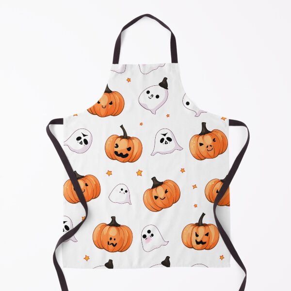 Item preview, Halloween Pattern Pumpkins and Ghosts designed and sold by Trendjoy.