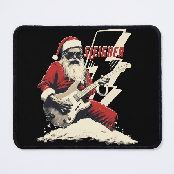 Item preview, SANTA SLEIGHER FUNNY METAL SANTA 1 designed and sold by justyna-s28.