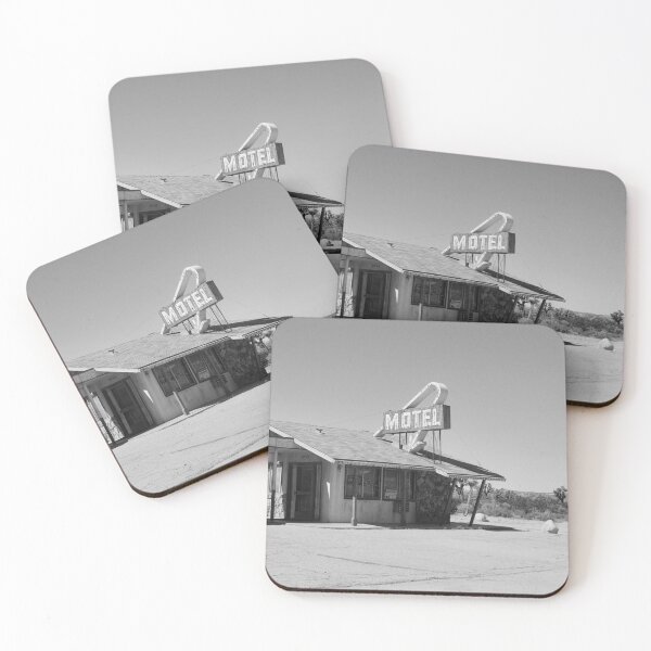 Item preview, Desert Oasis Motel: Retro Revival (BW) designed and sold by Vantage35.