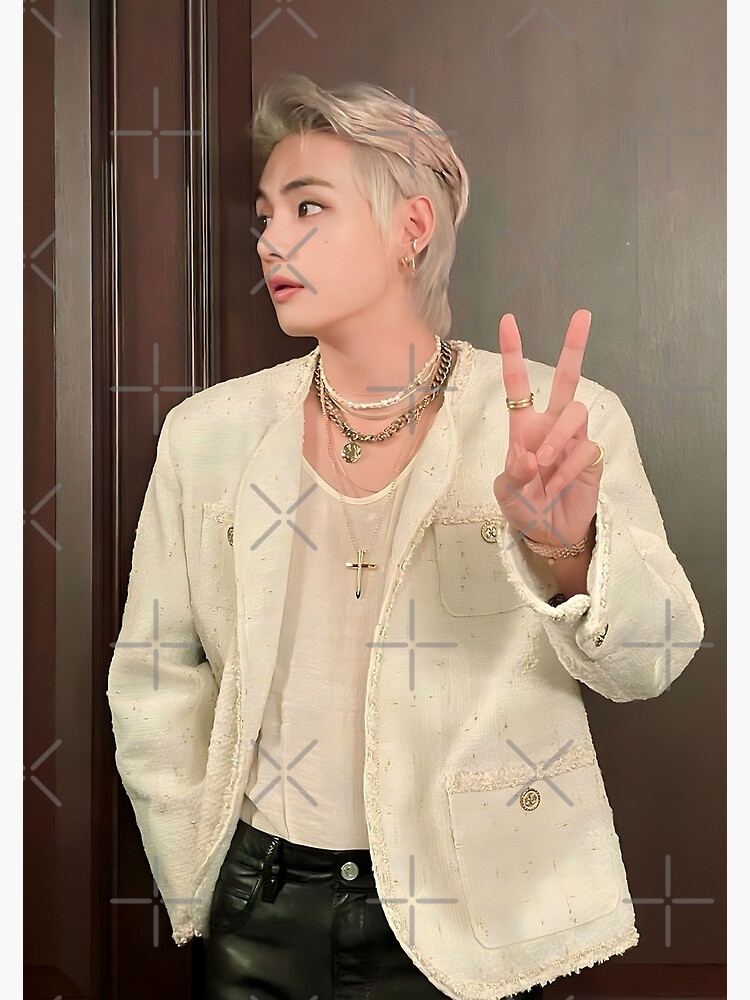 Kim Taehyung BTS V Rainy Days layover Poster for Sale by