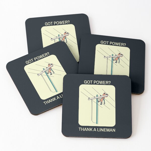Item preview, Got Power? Thank A Lineman designed and sold by LineXpressions.