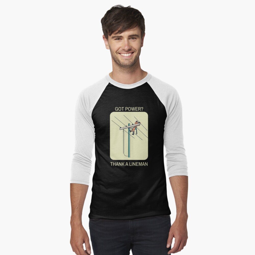 Item preview, Baseball ¾ Sleeve T-Shirt designed and sold by LineXpressions.