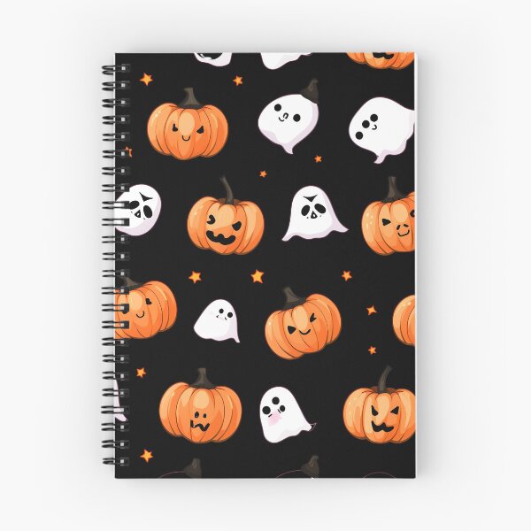 Item preview, Halloween Pattern Pumpkins and Ghosts designed and sold by Trendjoy.