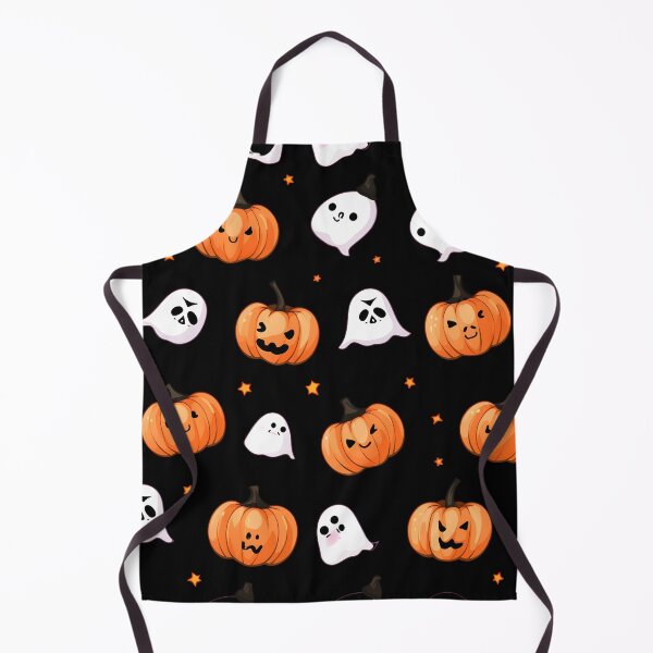 Item preview, Halloween Pattern Pumpkins and Ghosts designed and sold by Trendjoy.