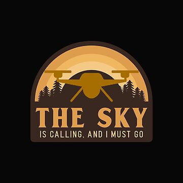 Artwork thumbnail, Drone: The Sky Is Calling And I Must Go by Teesamust