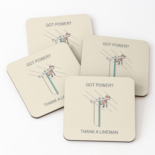 Item preview, Got Power? Thank A Lineman designed and sold by LineXpressions.