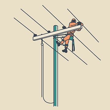 Artwork thumbnail, Got Power? Thank A Lineman by LineXpressions