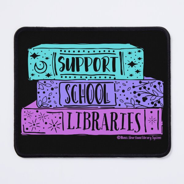 Item preview, Support School Libraries designed and sold by Illinois Heartland Library System.